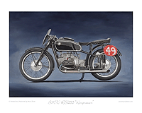 BMW RS255 Kompressor print