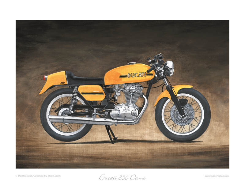 Ducati Desmo motorcycle art print