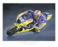 James Toseland Tech 3 Yamaha print