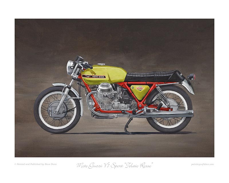 Moto Guzzi V7 Sport print