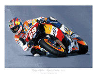 Nicky Hayden MotoGP painting 2006 Repsol Honda