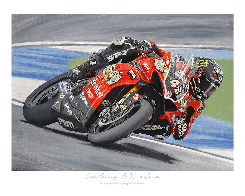 Scott Redding BSB 2019 print