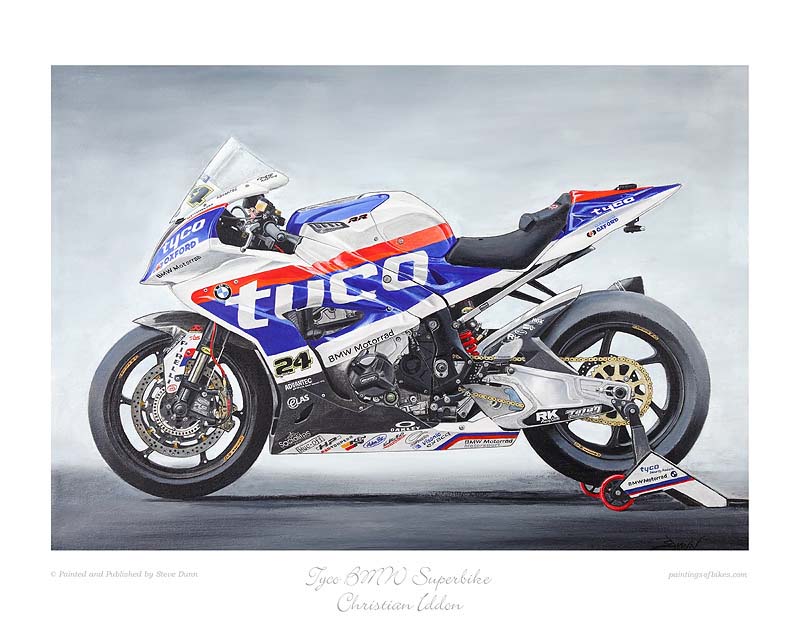 Tyco BMW C.Iddon Superbike print